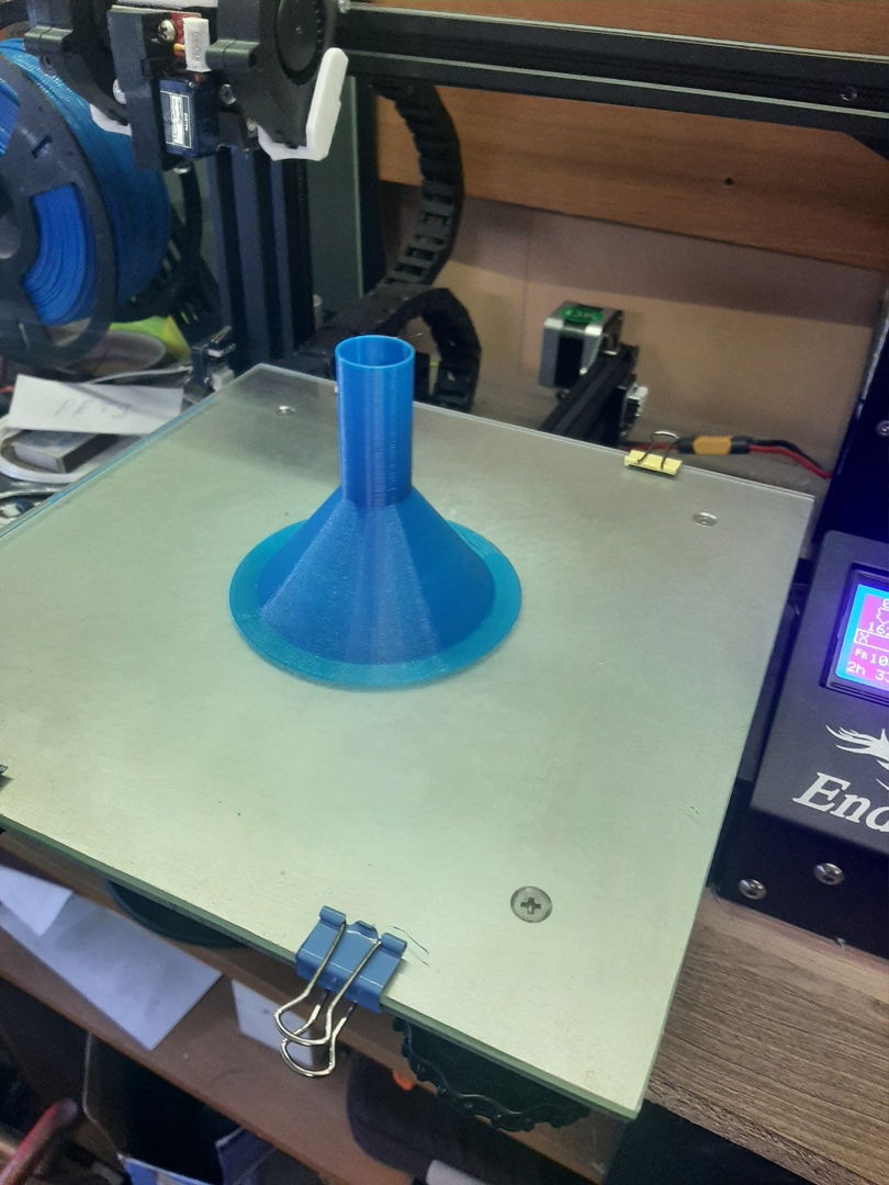 Воронка на 3D принтере
